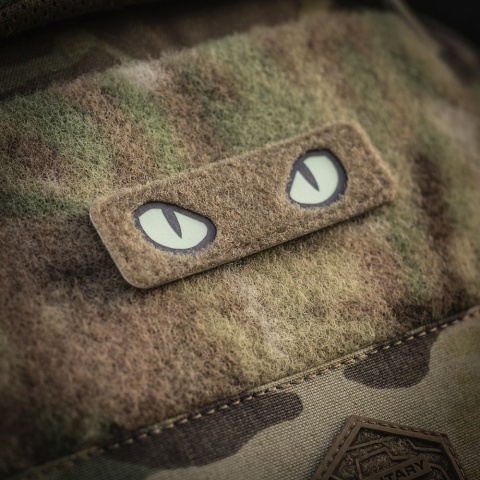 M-TAC Naszywka na rzep Cat Eyes Type 2 Laser Cut Coyote GID