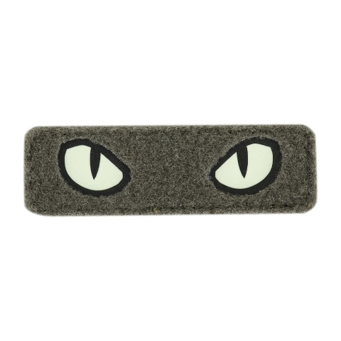 M-TAC Naszywka na rzep Cat Eyes Type 2 Laser Cut Ranger Green GID