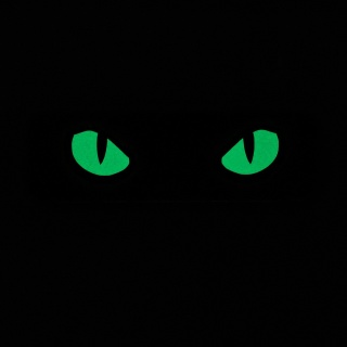 M-TAC Naszywka na rzep Cat Eyes Type 2 Laser Cut Ranger Green GID