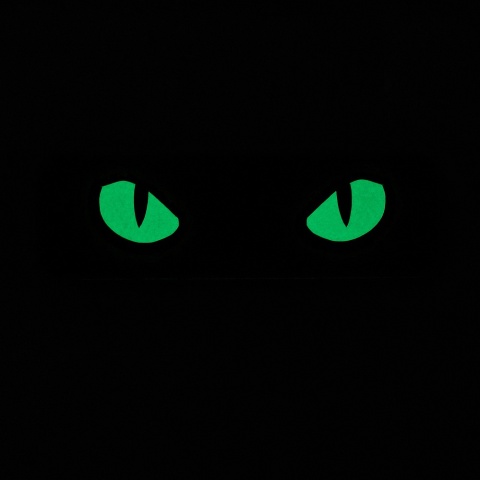 M-TAC Naszywka na rzep Cat Eyes Type 2 Laser Cut Ranger Green GID