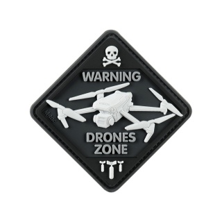 M-TAC Naszywka na rzep Drone Zone PVC Black