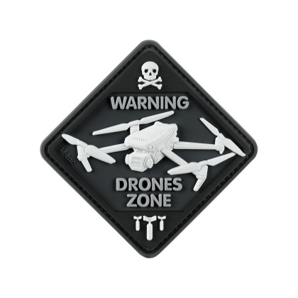 M-TAC Naszywka na rzep Drone Zone PVC Black
