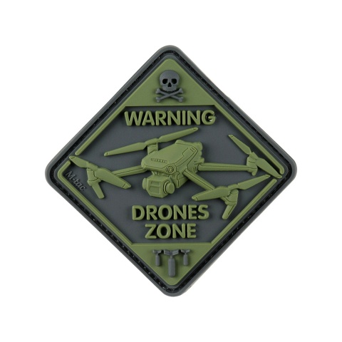 M-TAC Naszywka na rzep Drone Zone PVC Olive