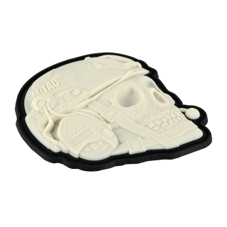 M-TAC Naszywka na rzep Operator 3D PVC White