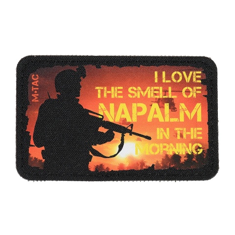 M-TAC Naszywka na rzep Smell of Napalm Black
