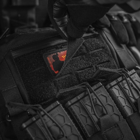 M-TAC Naszywka na rzep Smell of Napalm Black