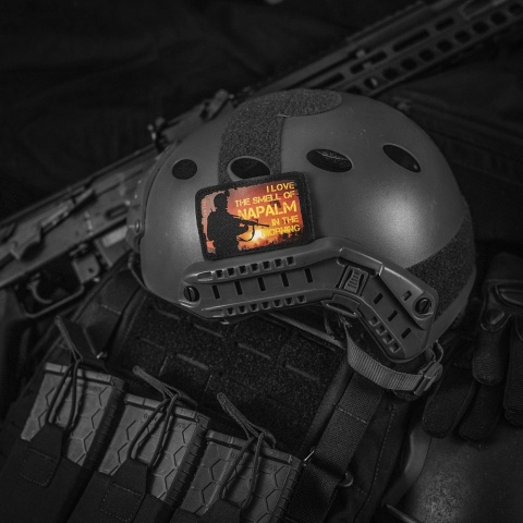 M-TAC Naszywka na rzep Smell of Napalm Black