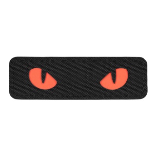 M-TAC Naszywka na rzep Cat Eyes Laser Cut Black/Red GID
