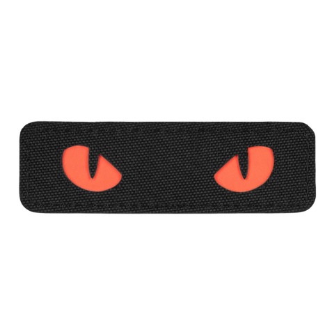 M-TAC Naszywka na rzep Cat Eyes Laser Cut Black/Red GID