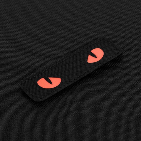 M-TAC Naszywka na rzep Cat Eyes Laser Cut Black/Red GID