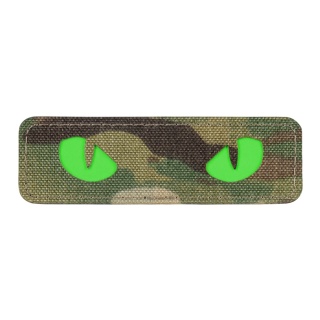 M-TAC Naszywka na rzep Cat Eyes Laser Cut MultiCam® Green GID