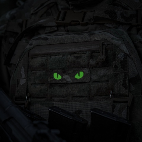M-TAC Naszywka na rzep Cat Eyes Laser Cut MultiCam® Green GID