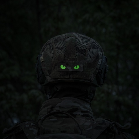 M-TAC Naszywka na rzep Cat Eyes Laser Cut MultiCam® Green GID