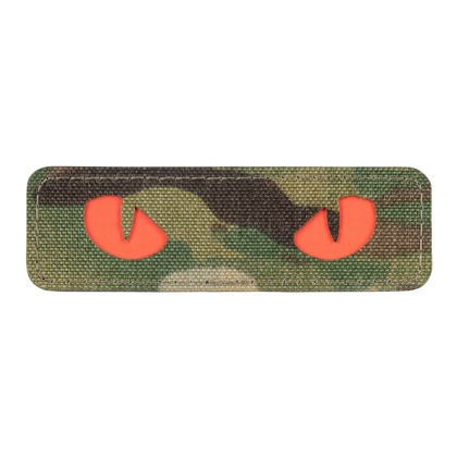 M-TAC Naszywka na rzep Cat Eyes Laser Cut MultiCam® Red GID