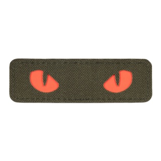 M-TAC Naszywka na rzep Cat Eyes Laser Cut Ranger Green/Red GID
