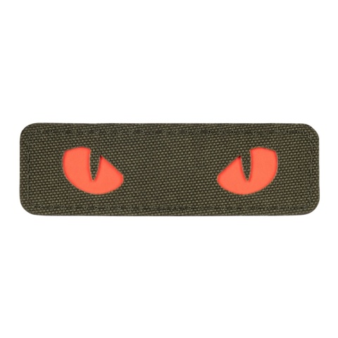 M-TAC Naszywka na rzep Cat Eyes Laser Cut Ranger Green/Red GID