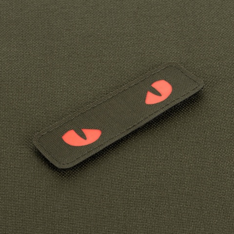 M-TAC Naszywka na rzep Cat Eyes Laser Cut Ranger Green/Red GID