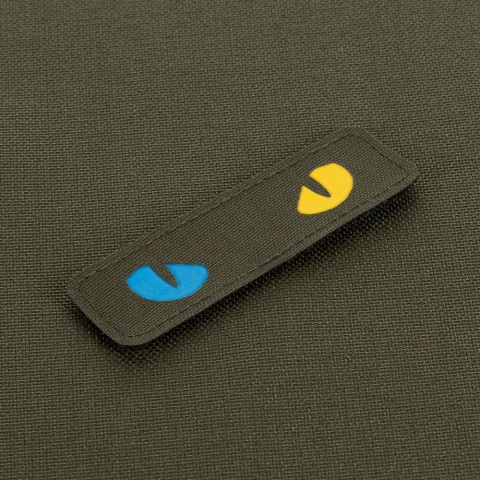 M-TAC Naszywka na rzep Cat Eyes Laser Cut Ranger Green/Yellow Blue GID