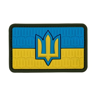 M-TAC Naszywka na rzep Flaga Ukrainy z Trójzębem SZU PVC Full Color