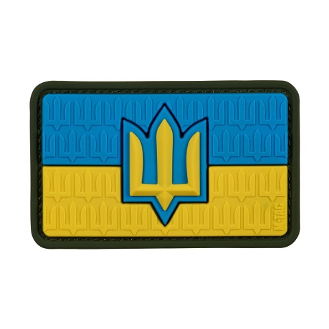 M-TAC Naszywka na rzep Flaga Ukrainy z Trójzębem SZU PVC Full Color