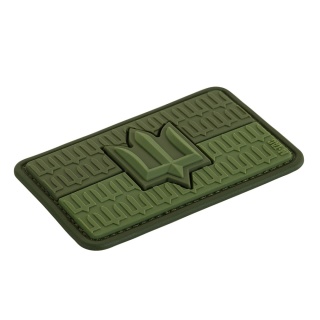 M-TAC Naszywka na rzep Flaga Ukrainy z Trójzębem SZU PVC Olive