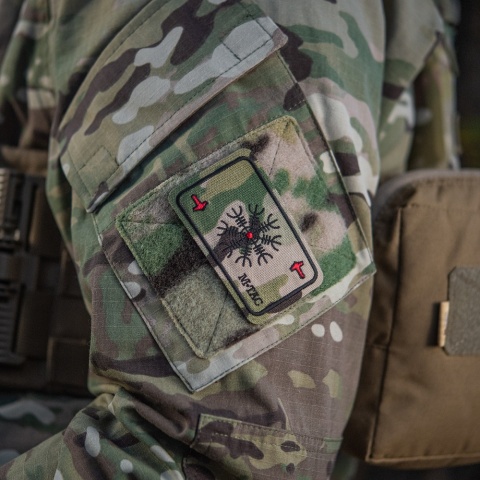 M-TAC Naszywka na rzep Karta Hełm Grozy Haftowana MultiCam®