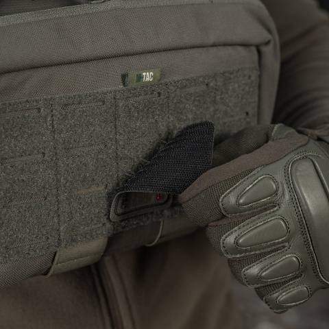 M-TAC Naszywka na rzep Karta Hełm Grozy Haftowana Ranger Green