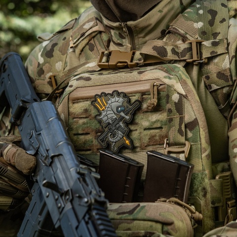 M-TAC Naszywka na rzep Konik Morski PVC Coyote