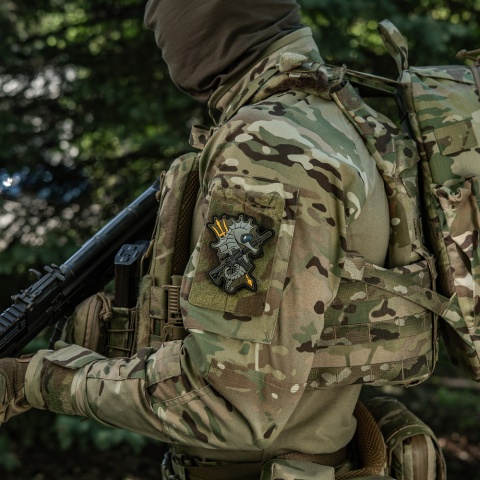 M-TAC Naszywka na rzep Konik Morski PVC Coyote