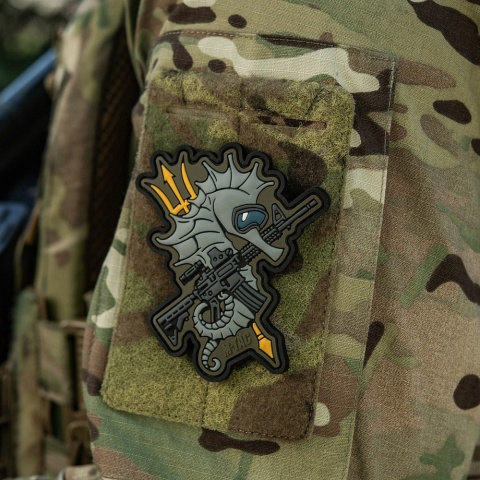 M-TAC Naszywka na rzep Konik Morski PVC Coyote