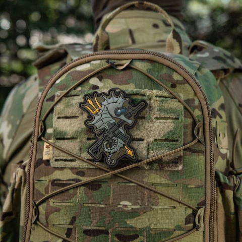 M-TAC Naszywka na rzep Konik Morski PVC Coyote