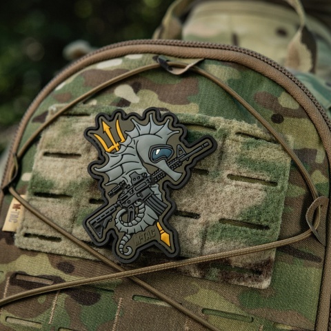 M-TAC Naszywka na rzep Konik Morski PVC Coyote