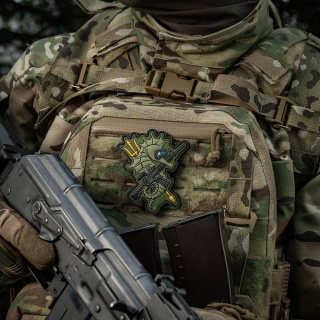M-TAC Naszywka na rzep Konik Morski PVC Olive