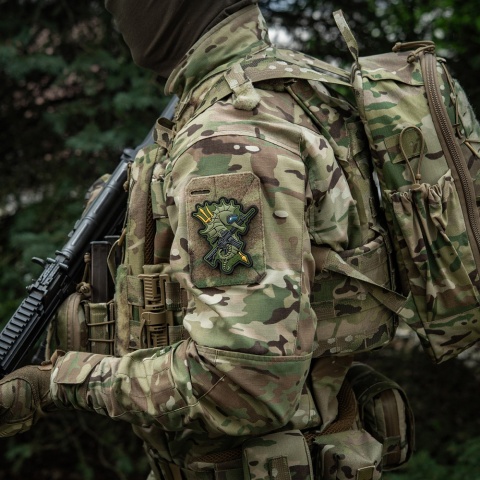 M-TAC Naszywka na rzep Konik Morski PVC Olive