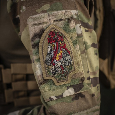 M-TAC Naszywka na rzep Motanka Haftowana Coyote