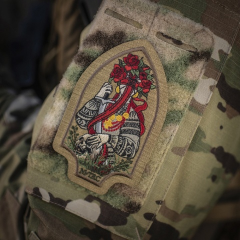 M-TAC Naszywka na rzep Motanka Haftowana Coyote