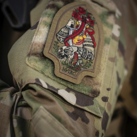 M-TAC Naszywka na rzep Motanka Haftowana Coyote