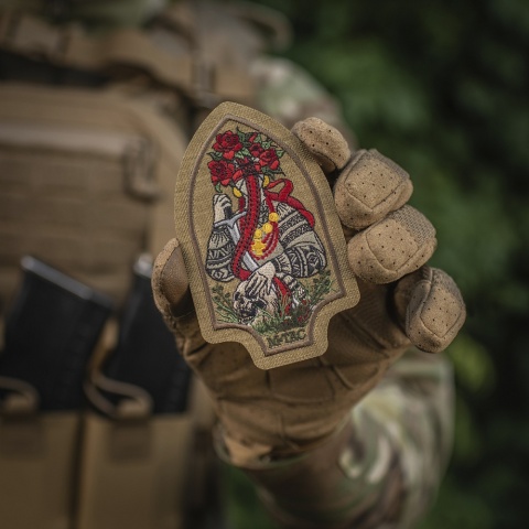M-TAC Naszywka na rzep Motanka Haftowana Coyote