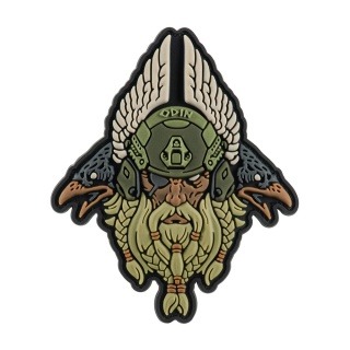 M-TAC Naszywka na rzep Odin Tactical 3D PVC Olive