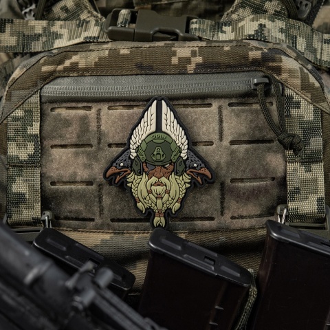 M-TAC Naszywka na rzep Odin Tactical 3D PVC Olive
