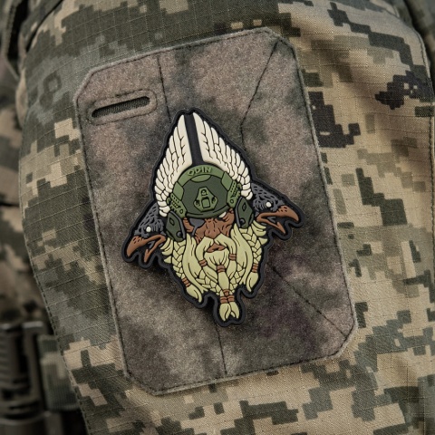 M-TAC Naszywka na rzep Odin Tactical 3D PVC Olive