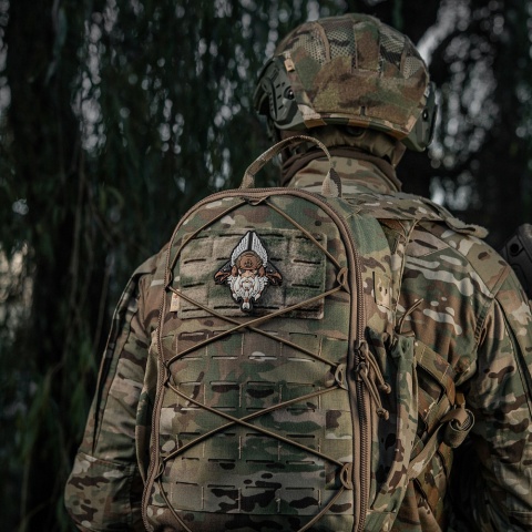 M-TAC Naszywka na rzep Odin Tactical 3D PVC White/Coyote