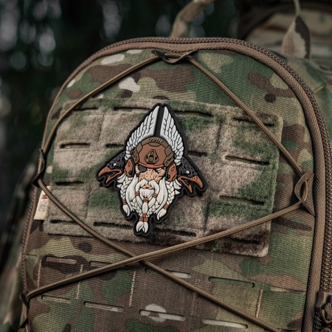 M-TAC Naszywka na rzep Odin Tactical 3D PVC White/Coyote
