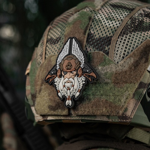 M-TAC Naszywka na rzep Odin Tactical 3D PVC White/Coyote