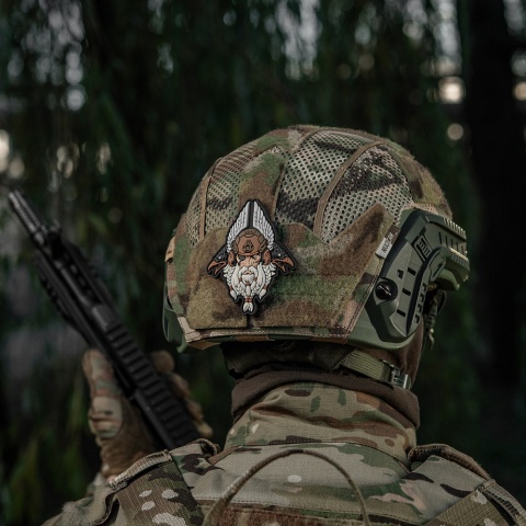 M-TAC Naszywka na rzep Odin Tactical 3D PVC White/Coyote