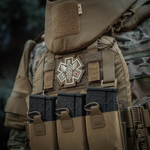 M-TAC Naszywka na rzep Paramedic Haftowana Coyote