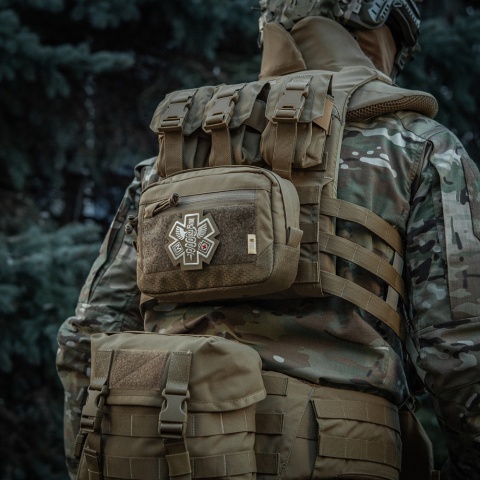 M-TAC Naszywka na rzep Paramedic Haftowana Coyote