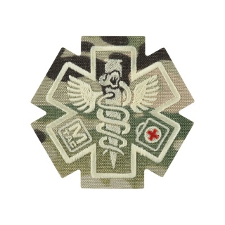 M-TAC Naszywka na rzep Paramedic Haftowana MultiCam®