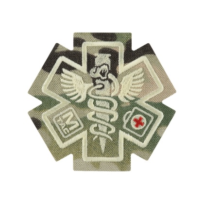 M-TAC Naszywka na rzep Paramedic Haftowana MultiCam®