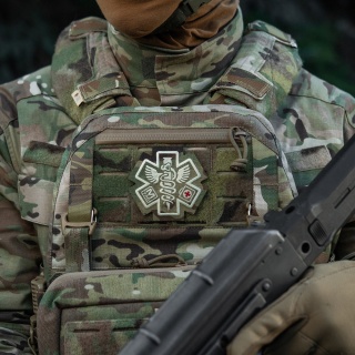M-TAC Naszywka na rzep Paramedic Haftowana MultiCam®